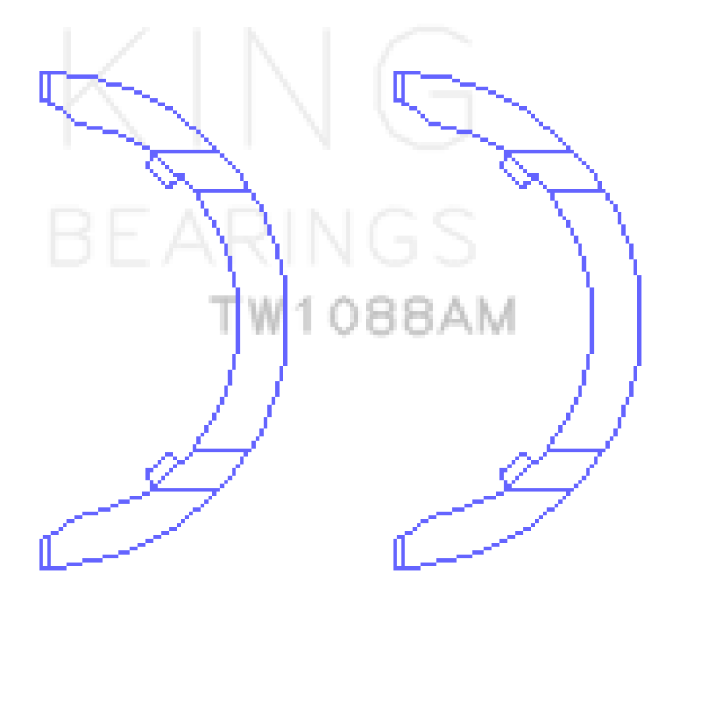 King Engine Bearings TW1088AM VW DKTA EA888 Gen III Thrust Washer Set