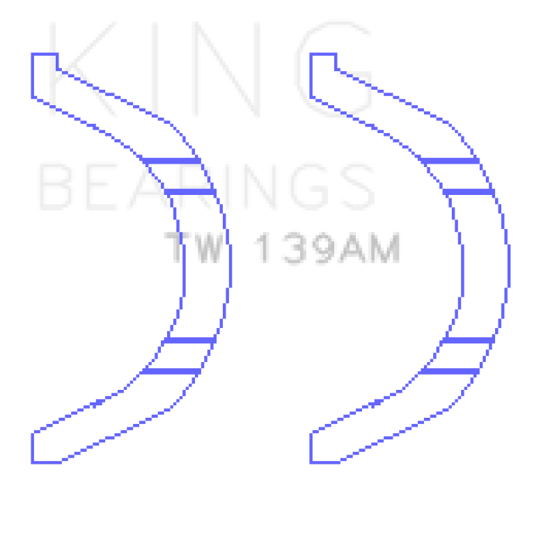 King Engine Bearings Nissan SR18/SR20 Thrust Washer Set TW139AM