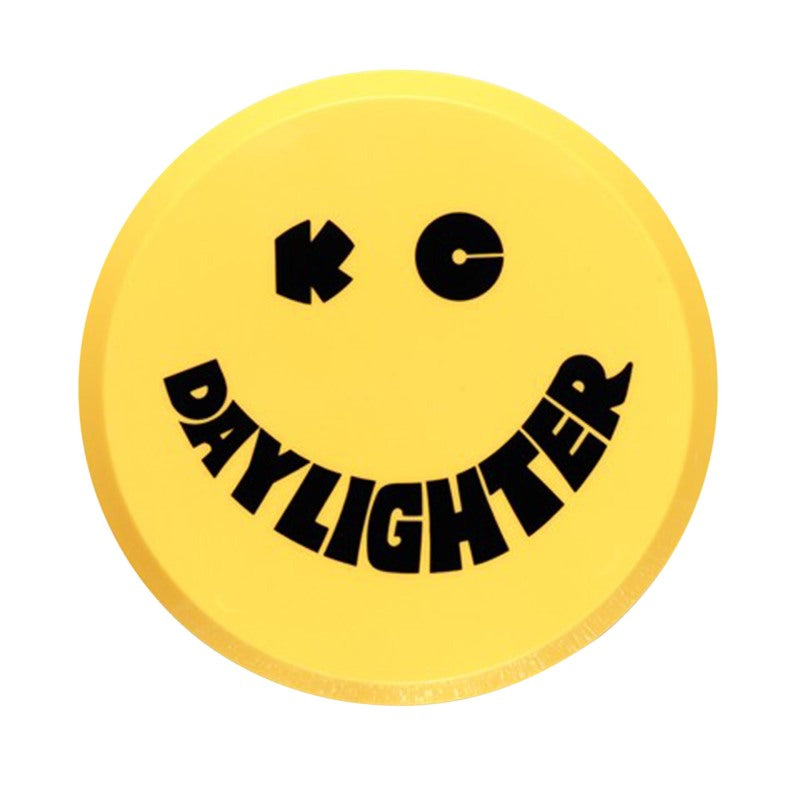 KC HiLiTES KCL5202 6-Inch Yellow Round Light Cover with Black Daylighter Logo