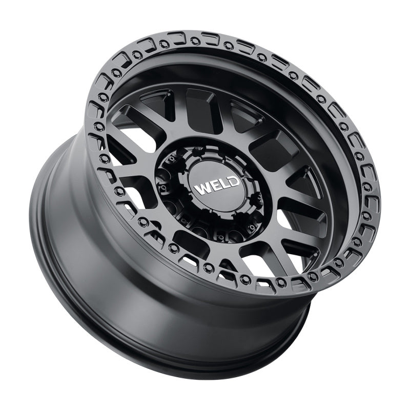 Weld W104 20X9 Cinch 6X135 6X139.7 ET00 BS5.00 Satin Black / Gloss Black 106.1
