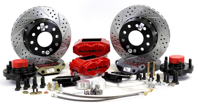 Baer Brakes 55-68 Chevy Full Size Passenger Cars SS4+ Front Brake Kit with 11-Inch Rotors and S4 Calipers