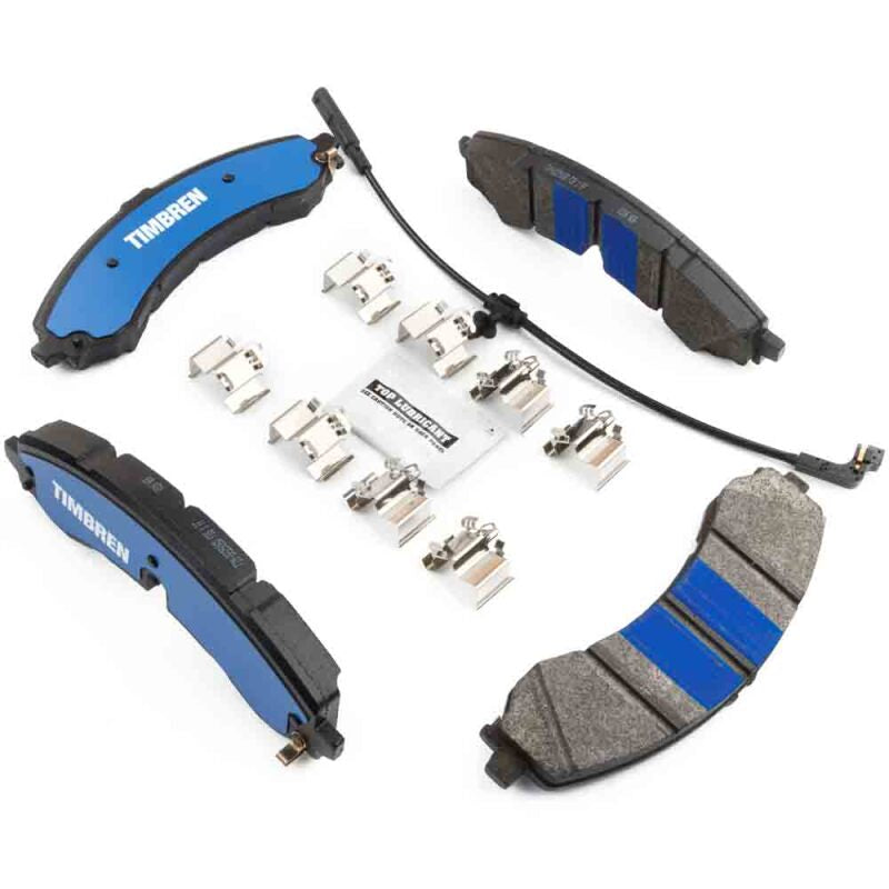 Timbren 20-26 Chevy Silverado 2500/3500 HD BES Severe Duty Semi-Metallic Brake Pads – Front & Rear