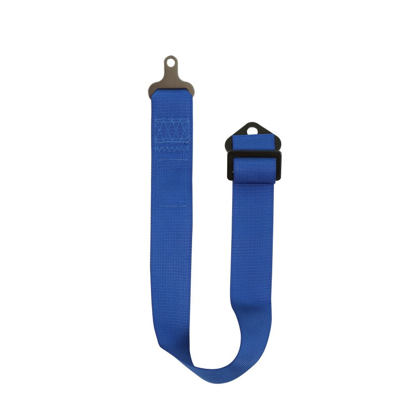 RaceQuip RQP741021RQP Blue SFI Camlock 5-Point Pull-Down Lap Seat Belt