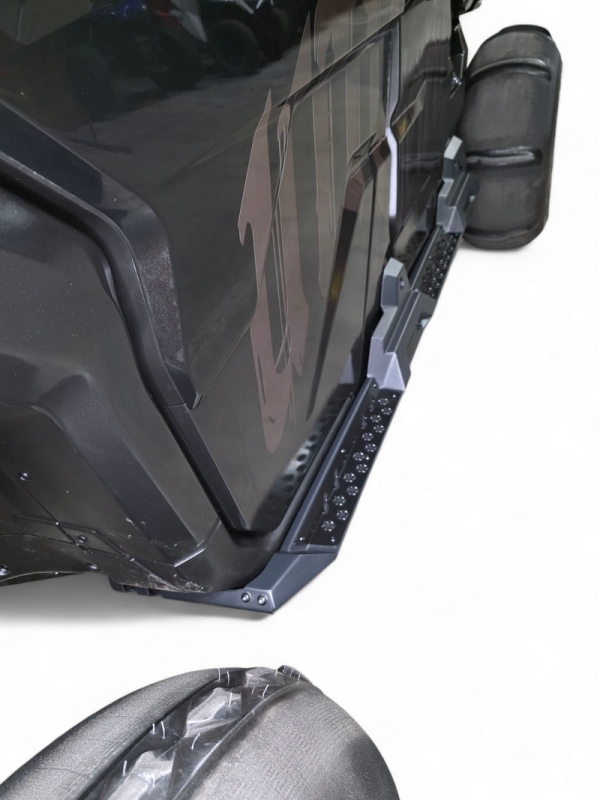 Elektric Offroad 2016+ Can-Am Defender MAX Rock Sliders – Heavy-Duty Side Protection for 4-Seat Models