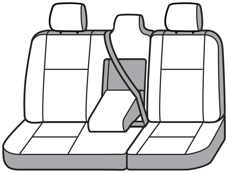 Covercraft 19-24 Dodge Ram 1500 Carhartt SeatSaver Custom Second Row Seat Covers - Gravel