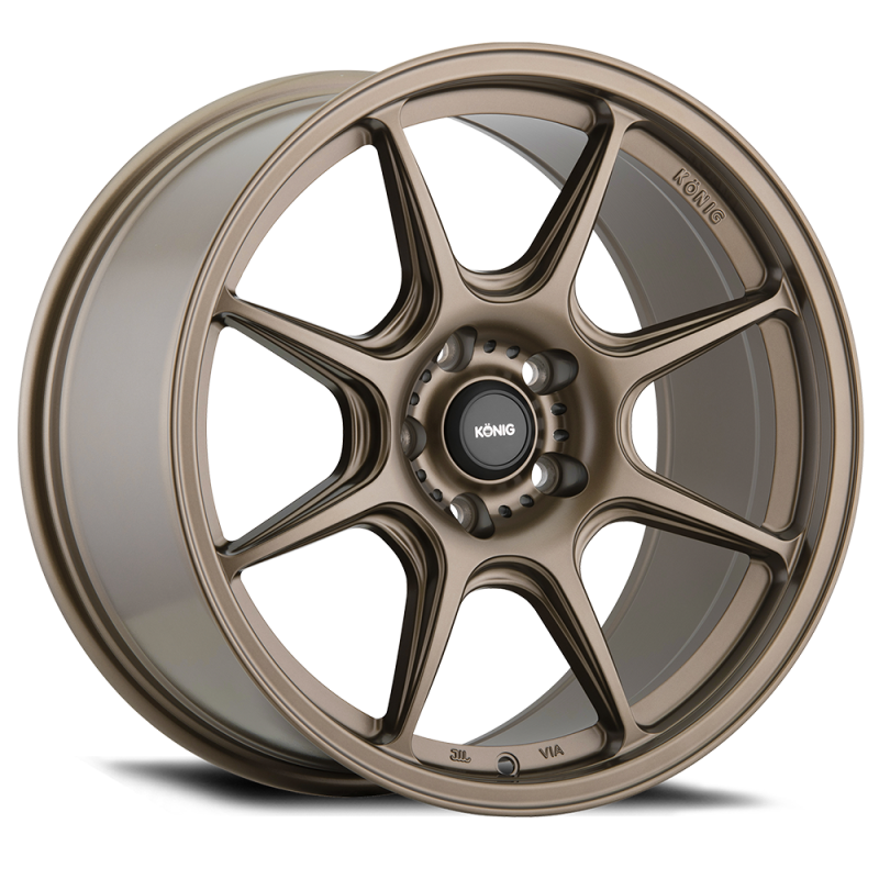 Konig Lockout 18x8.5 5x108 ET43 Matte Bronze Cast Wheel