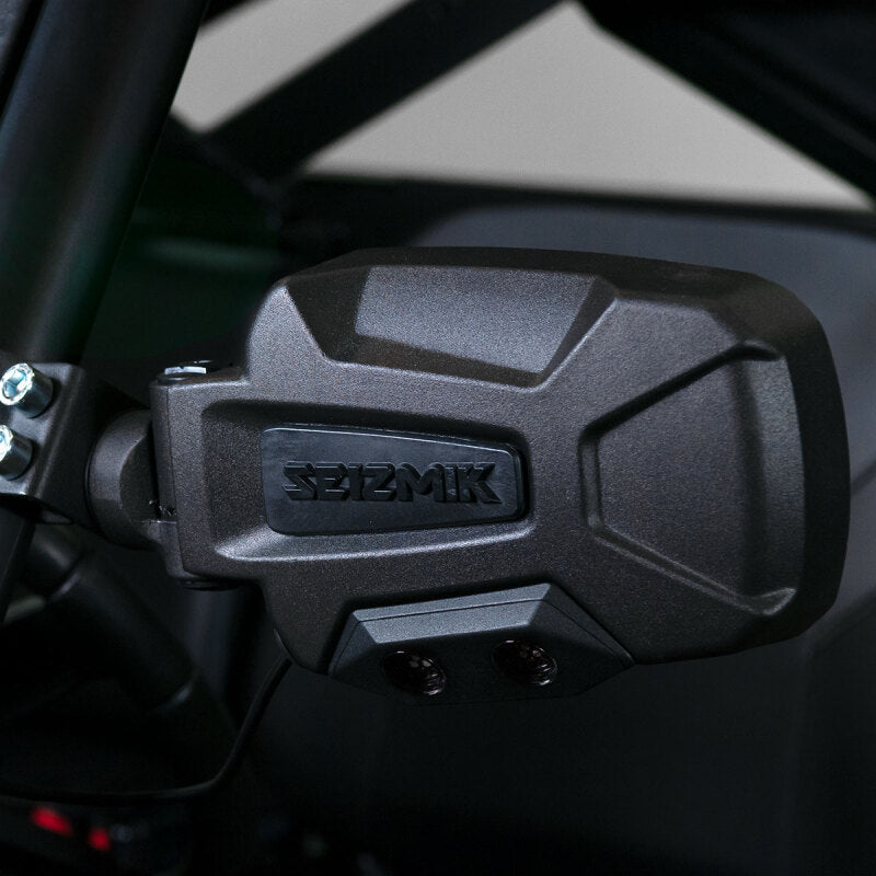 Seizmik 24+  Polaris/Cam-am/Honda/Kaw Pursuit Night Vision Sideview Mirror Adj. 1.75-2 in. ROP -Pair