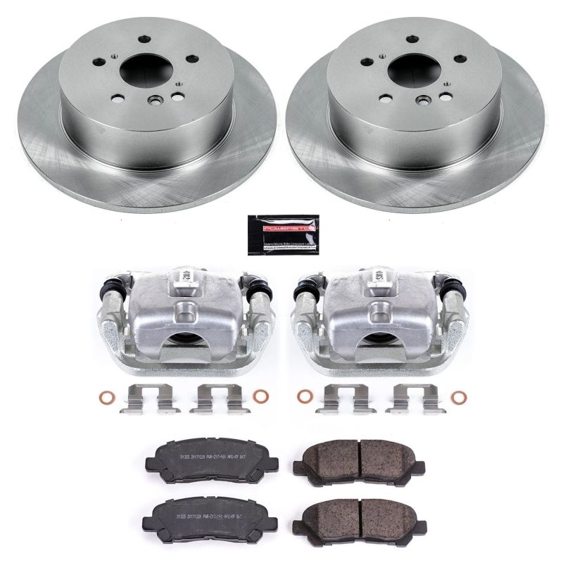 Power Stop 08-13 Toyota High Lander Autospecialty Kit w/ Calipers - Rear