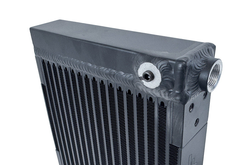 CSF Universal Large Single-Pass Oil Cooler - M22 x 1.5 - 12 inch Length x 9.33 inch Height x 2.16 inch Width