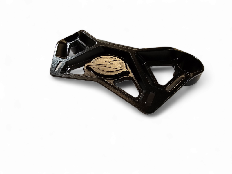 Elektric Off Road 2017+ Can-Am Maverick X3 Front Shock Mount Brace with Light Mount - Black