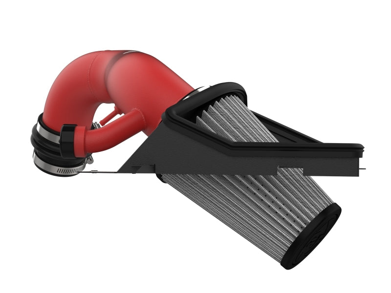 aFe Rapid Induction Red Edition Cold Air Intake with Pro DRY S Filter, Part 52-10020DR, for 2015-2021 Volkswagen GTI 2.0L