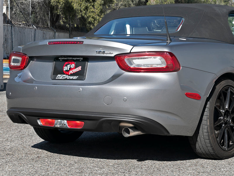 aFe Mach Force-Xp Axle-Back Exhaust for Fiat 124 Spider 1.4L Turbo, Part Number 49-36901