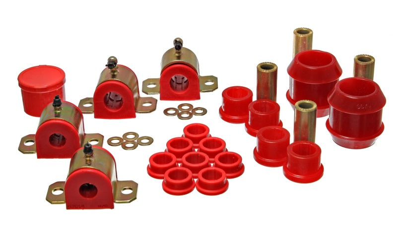 Energy Suspension eng8.18106R - 00-05 Toyota Celica Red Hyper-Flex Master Bushing Set