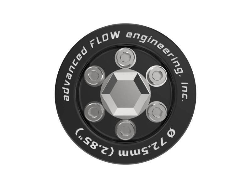 aFe POWER 79-10007 2.85-Inch Supercharger Power Pulley Kit with Hub for Dodge Challenger and Charger Hellcat 6.2L V8