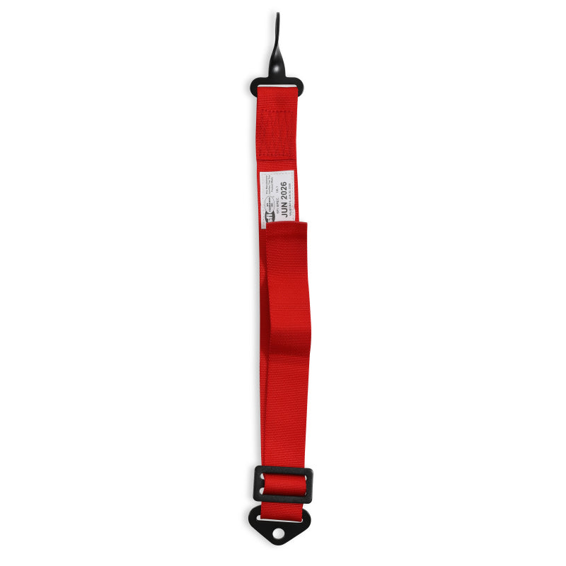 RaceQuip RQP711011RQP Red Latch & Link 5-Point Racing Harness