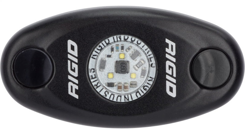 RIGID Industries RIG480043 A-Series LED Accessory Light, Black, Low-Strength Red