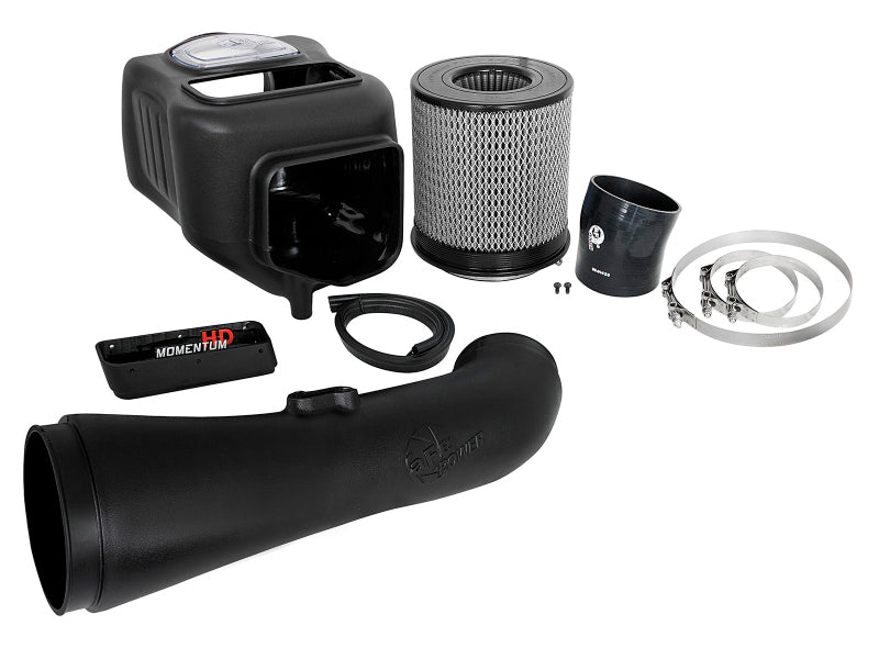 aFe Momentum HD Pro DRY S Cold Air Intake System for 2017–2019 GM Diesel Trucks with 6.6L V8 L5P, Part Number 51-74008