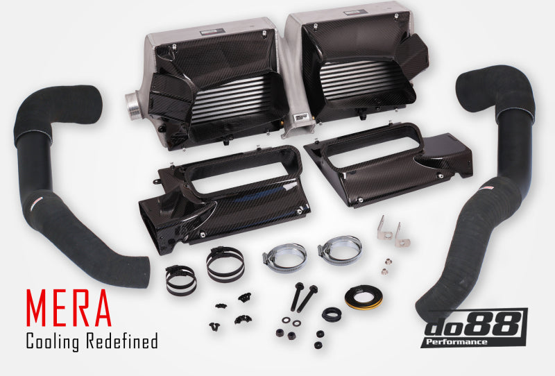 do88 BigPack Intercooler Kit for 2020+ Porsche 911 Turbo and Turbo S (992.1) - Enhanced Cooling Performance