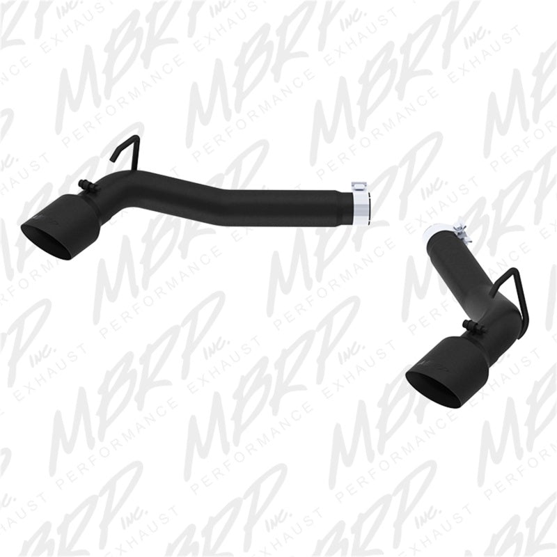 MBRP S7021BLK Armor BLK Axle-Back Exhaust System for 2010-2015 Chevrolet Camaro V6 3.6L