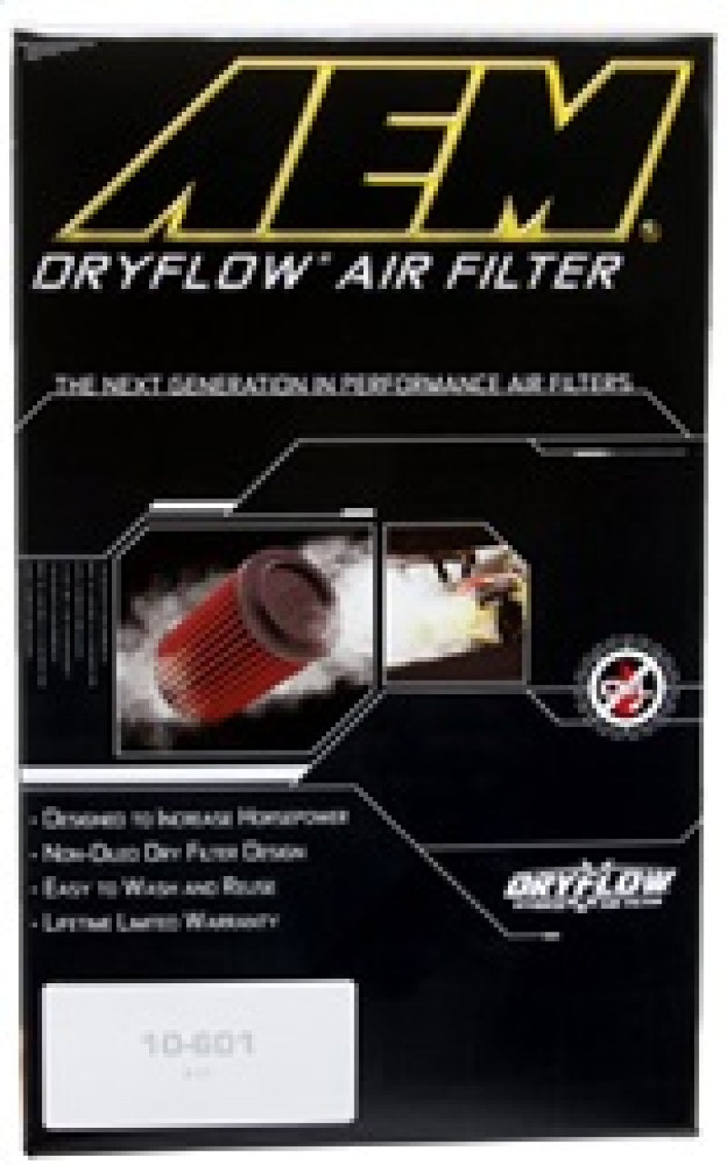 AEM Induction AE-20993 Dryflow Round Air Filter for 2007–2011 Ford Focus and Volvo Applications