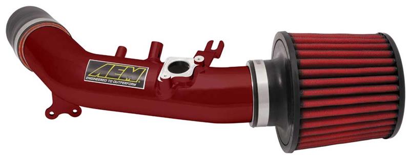 AEM Induction 22-516R Red Performance Short Ram Air Intake for 2006-2007 Honda Civic Si