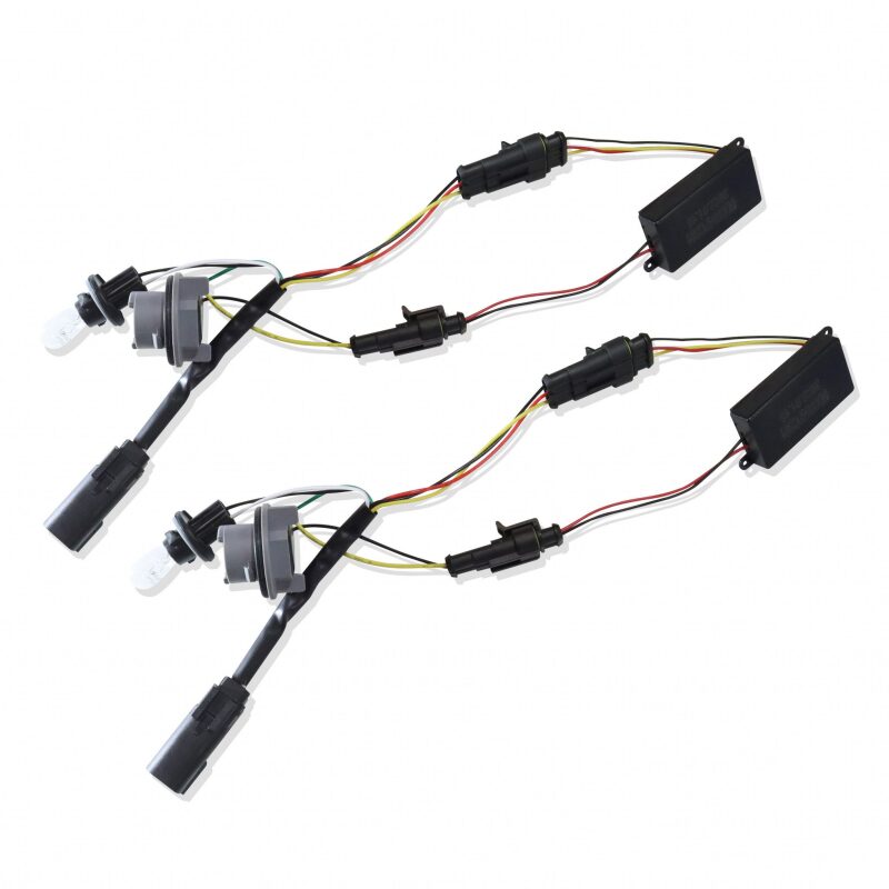 AlphaRex ARX640013 Stock LED Tail Light to AlphaRex Tail Light Converters for 2019–2022 Ram 2500/3500, Pair