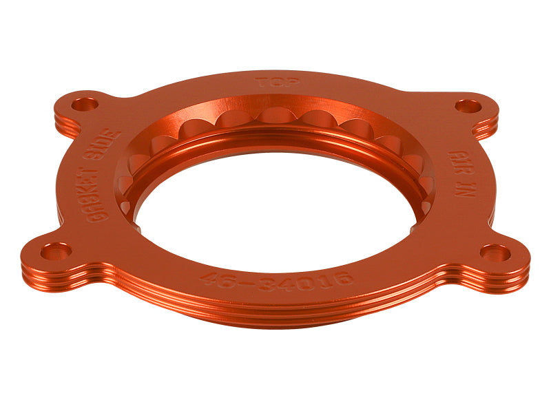 aFe Silver Bullet Throttle Body Spacer Kit for GM 1500 V8 6.2L, Part Number 46-34016