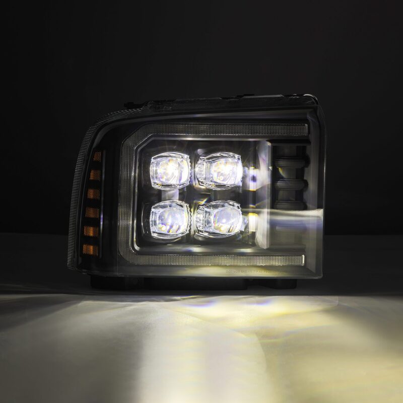 AlphaRex NOVA LED Projector Headlights for 2005-2007 Ford F-250, F-350, F-450 and F-550 Super Duty - ARX880319