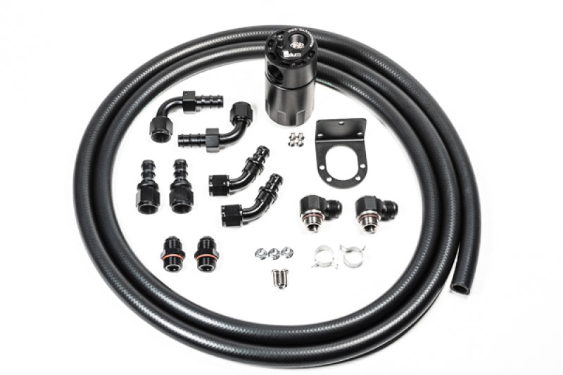 Radium Engineering - RAD20-1810-FL - Single Catch Can 10AN Kit Fluid Lock