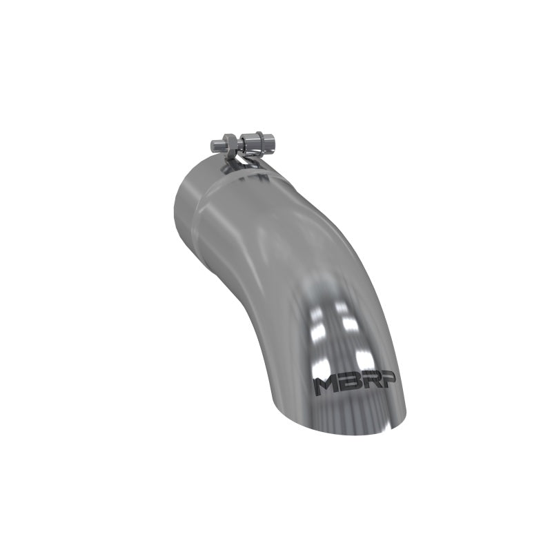 MBRP Universal Tip 3in O.D. Turn Down 3 inlet 12 length