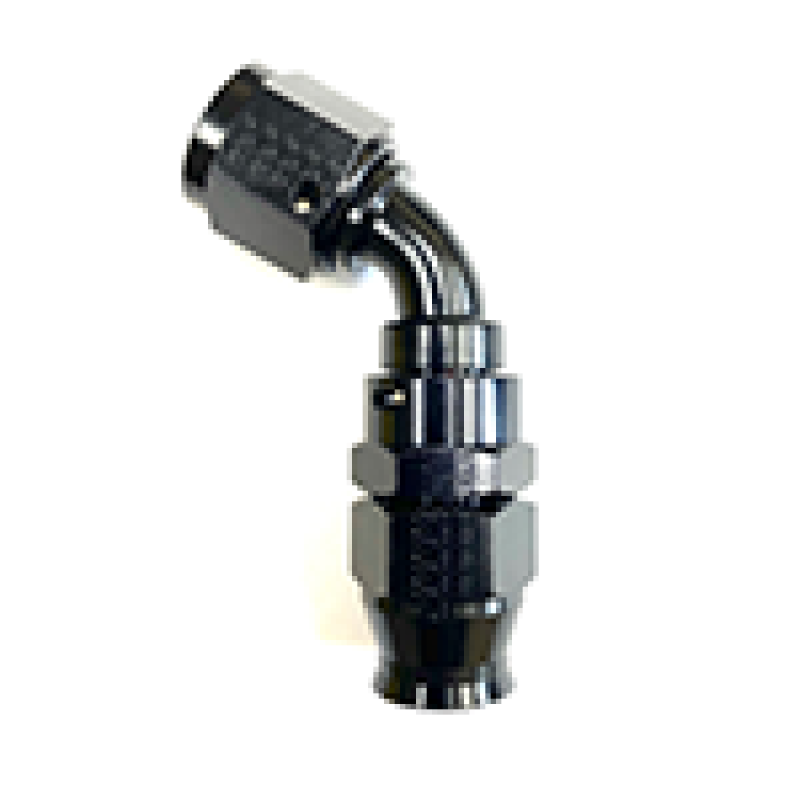 Fragola FRA686008-BL -8AN Real Street 60-Degree Black Hose End for PTFE Hose