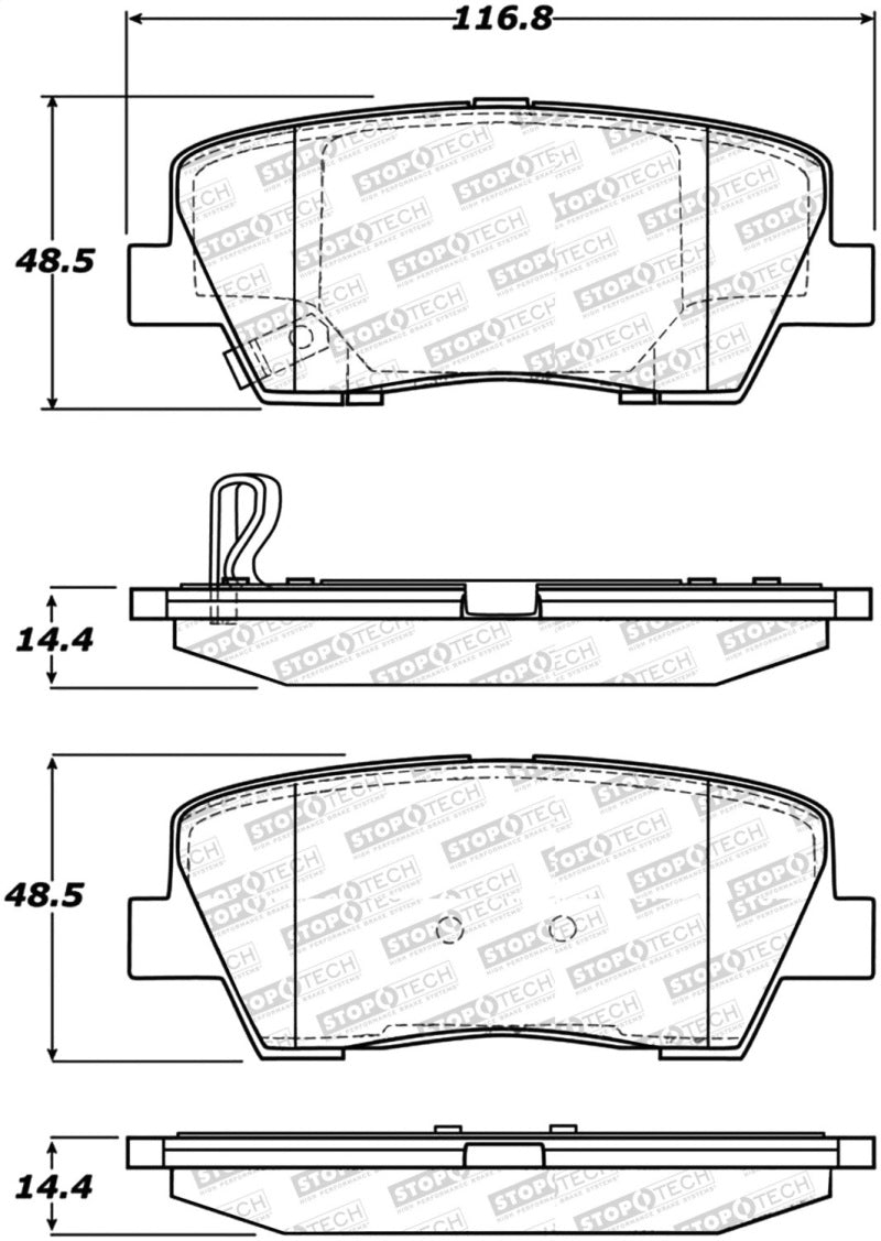 Select Brk Pads