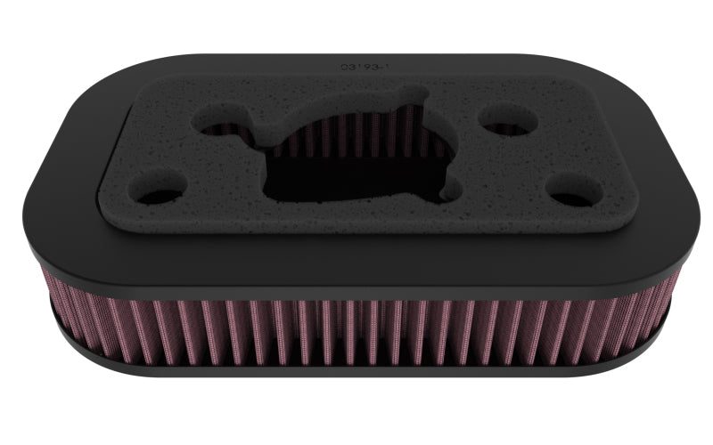 K&N Engineering KN-1388 High-Flow Replacement Air Filter for 1988-1990 Harley-Davidson Sportster