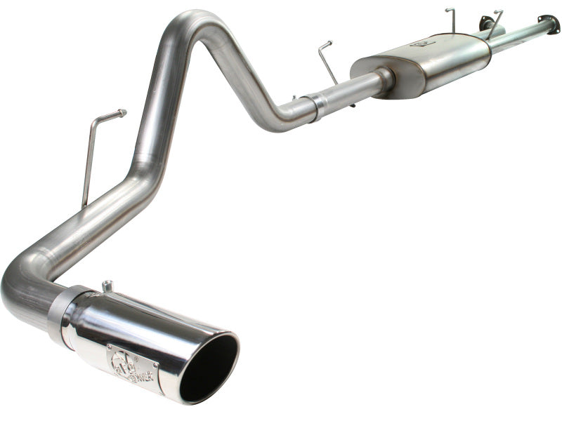 aFe MACH Force XP Cat-Back Exhaust System with Polished Tip for 2007-2009 Toyota Tundra V8 5.7L - 49-46006-P