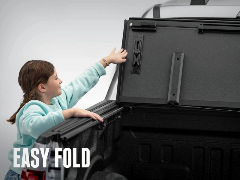 BAK BAKFlip MX4 EZ-Lift Hard Folding Tonneau Cover for 2011-2014 Toyota Tundra 5ft 6in Bed by BAK Part Number bak450409