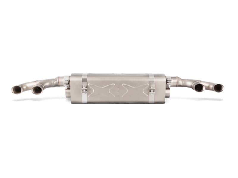 Akrapovic Slip-On Line Titanium Exhaust for 2016–2019 Porsche 911 Turbo/Turbo S (991.2) – Part akrS-PO/TI/6H