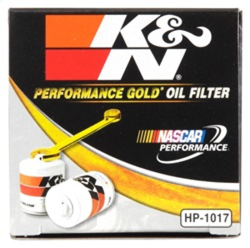 K&N Engineering HP-1017 Performance Gold Wrench-Off Oil Filter