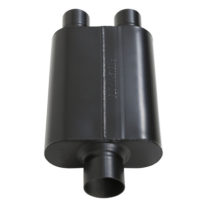 Flowmaster 430402 40 Series Muffler with 3 Inch Inlet and 2.5 Inch Dual Out for Ford Bronco