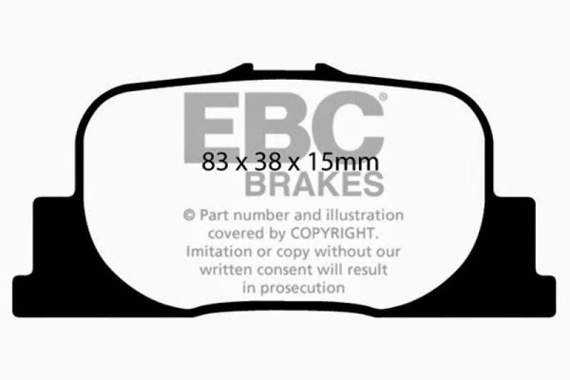 EBC Ultimax2 Brake Pad Sets