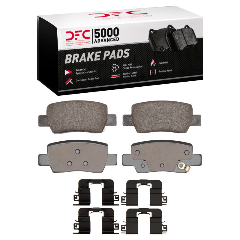 DFC 21-25 Hyundai Kona EV Rear Advanced Ceramic Brake Pads and Hardware Kit