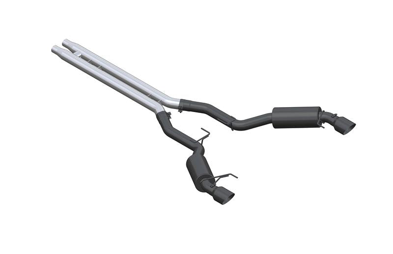 MBRP S7278BLK Armor BLK Cat-Back Exhaust System for 2015-2017 Ford Mustang GT 5.0