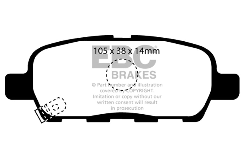 EBC Ultimax2 Brake Pad Sets