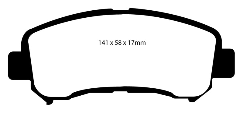 EBC Greenstuff Brake Pad Sets