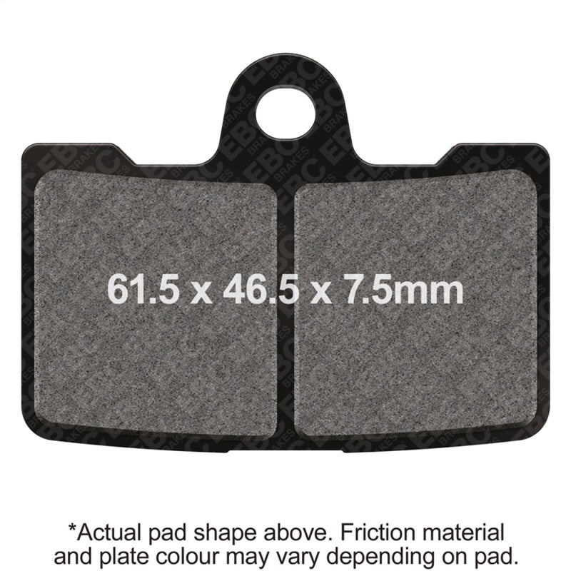 EBC Powersports FA454/4HH Double-H Sintered Front Brake Pads for Buell Motorcycles