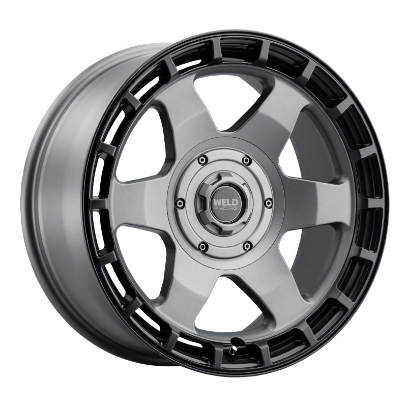 Weld Off-Road Ridge 17x9 Satin Gunmetal Wheel with Dual Bolt Pattern – Part Number welW15179026450