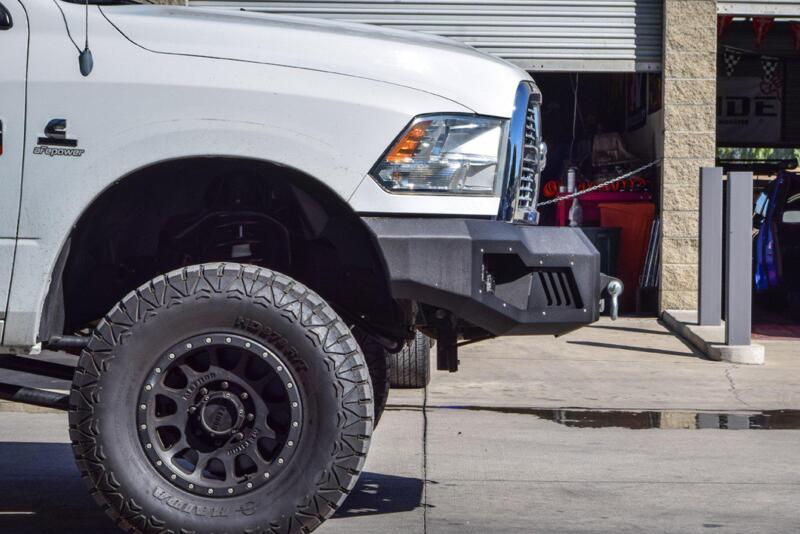 DV8 Offroad FBDR2-04 Modular Steel Front Bumper for 2010-2018 Ram 2500/3500