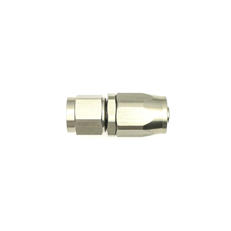 DeatschWerks 6AN Female Swivel Straight Hose End for CPE, DWK6-02-0801