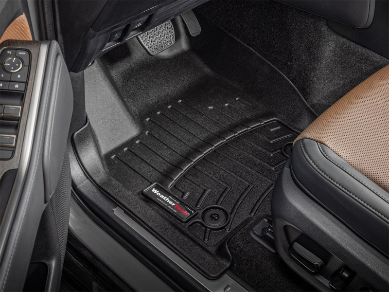 WeatherTech DigitalFit Front FloorLiner for Lexus GX550 and Toyota Land Cruiser - Black