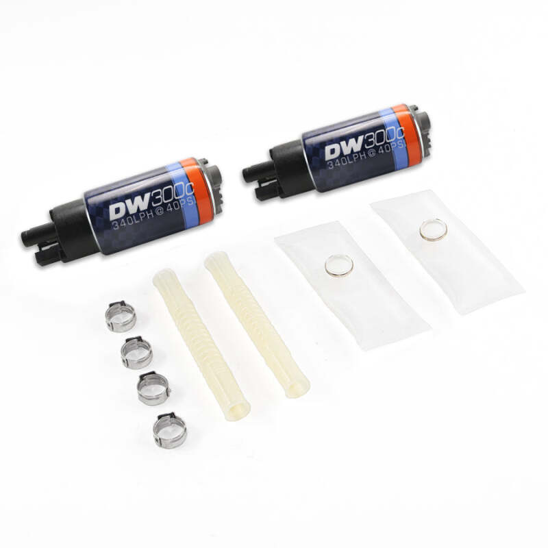 DeatschWerks DW300C 340 LPH Compact Fuel Pump Kit for 2003-2004 Ford Mustang Cobra