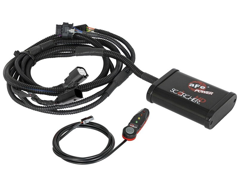 aFe POWER SCORCHER HD Power Module, Part Number 77-42017, for 2019-2022 Ram 6.7L Cummins Diesel Trucks